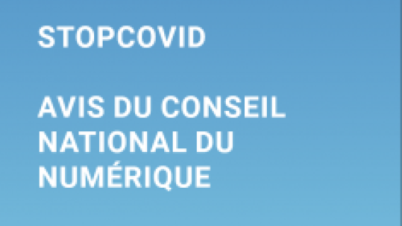 Couverture de l'avis StopCovid