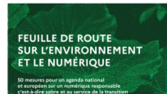 Couverture feuille de route environnement et numérique