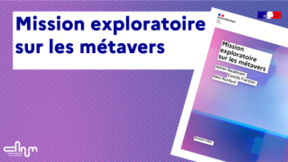 Visuel Mission exploratoire sur les métavers