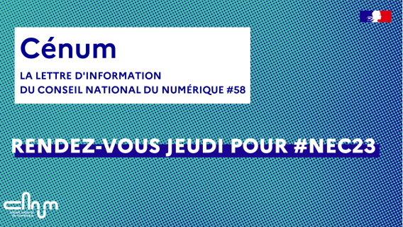 Visuel Cénum rendez-vous à NEC