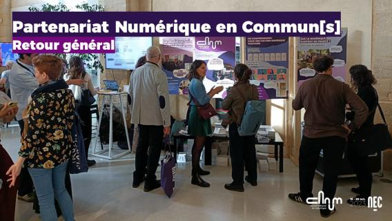 Visuel le CNNum partenaire de l'événement numérique en commun[s] - retour général