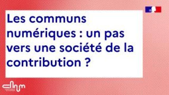 Les communs numériques : un pas vers une société de la contribution ?