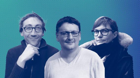 Photos de Benjamin Cadon, Isabelle Carlier et Mickaël Clément, membres du Conseil régional du numérique du Centre val de Loire.